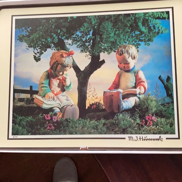 4 vintage Hummel cork board placemats - Picture 3 of 7